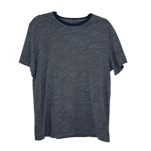 BOMBAS Mens Gray and Black Crew Neck Tee size Large - Picture 1 of 9